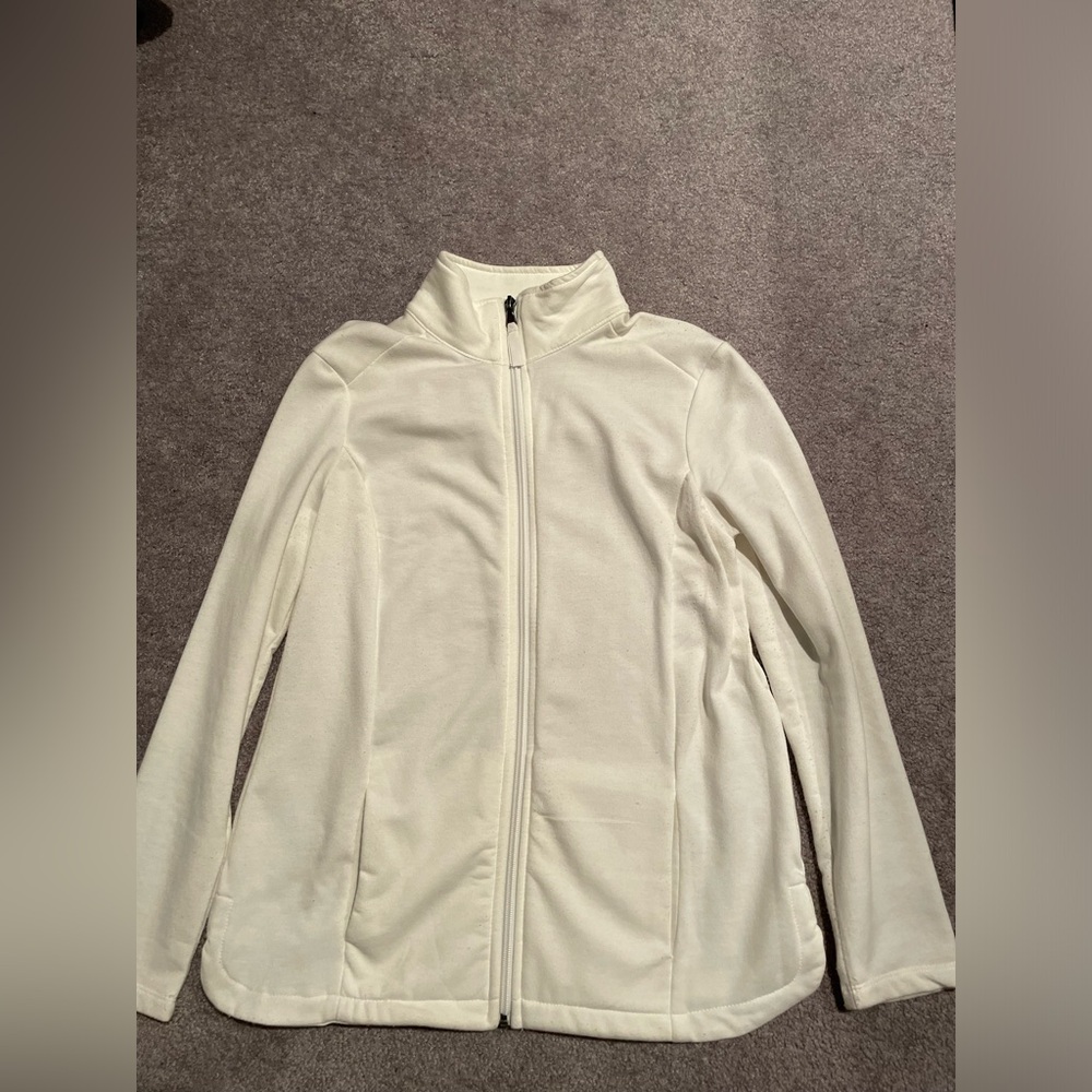 Croft & Barrow Women’s Petite Zip-Front Fleece Jacket Size: PXS